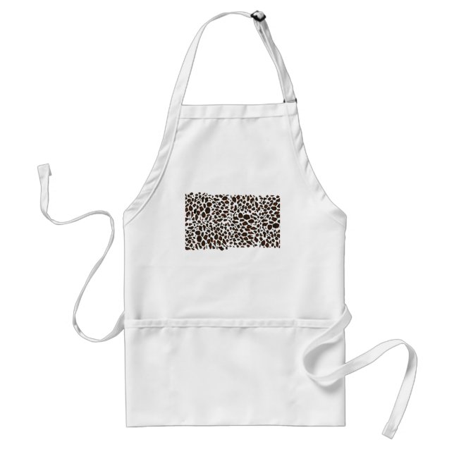 Leopard Print Standard Apron (Front)