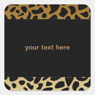Leopard Print Sticker
