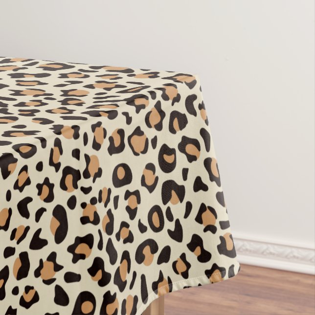 Leopard Print Tablecloth (In Situ)