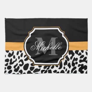Leopard Print Tea Towel
