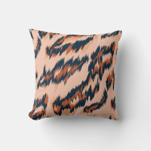 Leopard Print: Textile Seamless Design. Cushion