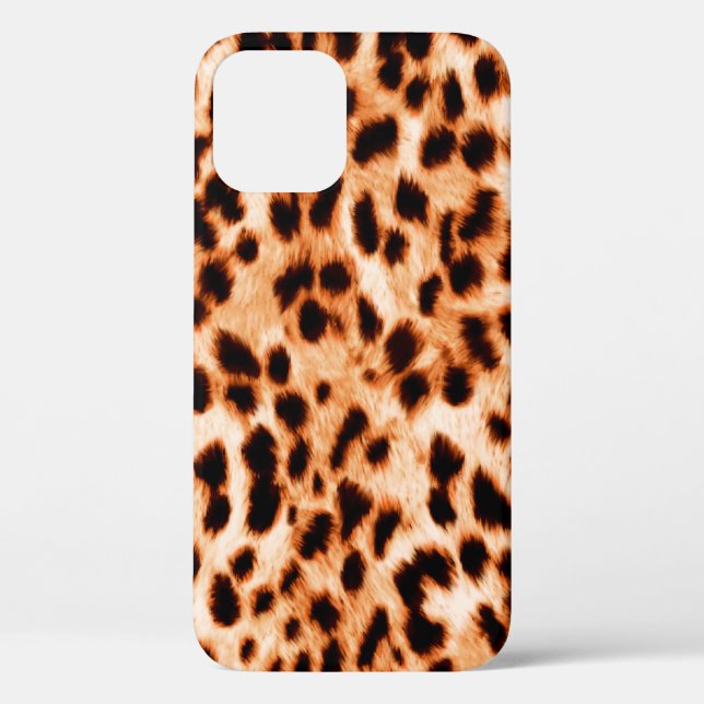 Leopard print texture Case-Mate iPhone case (Back)