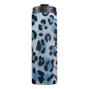 Leopard Print Thermal Tumbler