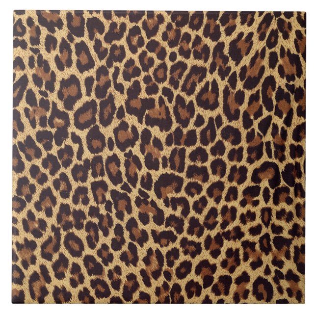 Leopard Print Tile (Front)