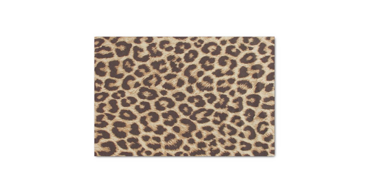 Leopard Print Tissue Paper | Zazzle