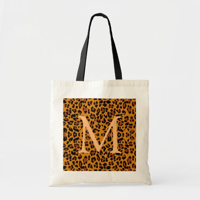 Leopard Print Tote Bag (Front)