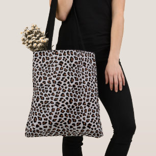 Leopard Print Tote Bag