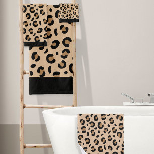 Leopard Print Towel Set