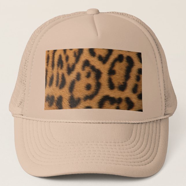 Leopard Print Trucker Hat (Front)