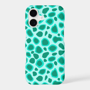 Leopard Print - Turquoise and Aqua