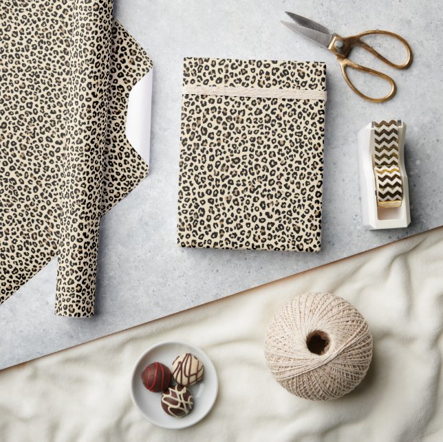 Leopard Print Wrapping Paper (Crafts)