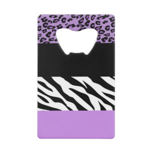 Leopard Print, Zebra Print, Animal Print, Purple