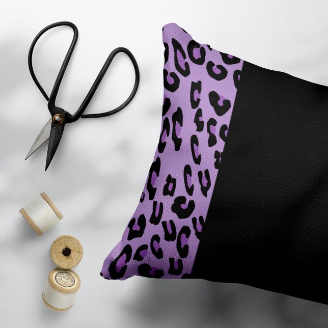 Leopard Print, Zebra Print, Animal Print, Purple Pillowcase (Creator Uploaded)