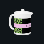 Leopard Print, Zebra Print, Green, Your Name<br><div class="desc">Elegant,  stylish and sophisticated leopard and zebra pattern in green colour. Modern and trendy gift,  perfect for the animal print lover in your life. Personalise by adding your name,  nickname,  monogram or initials.</div>