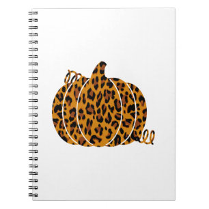 Leopard Pumpkin / Fall Season Notebook