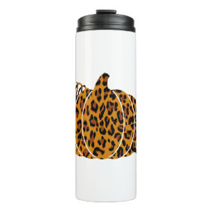 Leopard Pumpkin / Fall Season Thermal Tumbler