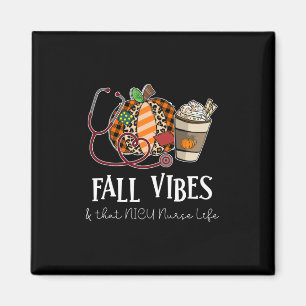 Leopard Pumpkin Fall Vibes And That Nicu Nurse Lif Magnet