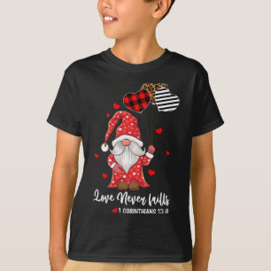 Leopard Pumpkin Print Plaid Gnomes Fall Autumn Tha T-Shirt