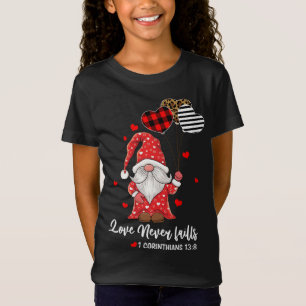 Leopard Pumpkin Print Plaid Gnomes Fall Autumn Tha T-Shirt