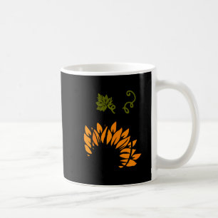 Leopard Pumpkin Sunflower Fall Autumn Halloween Th Coffee Mug
