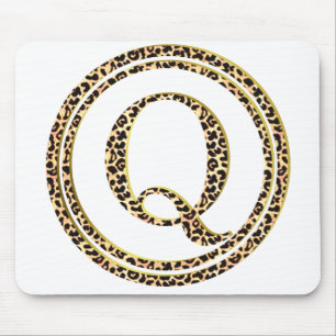 Leopard Q Mouse Mat