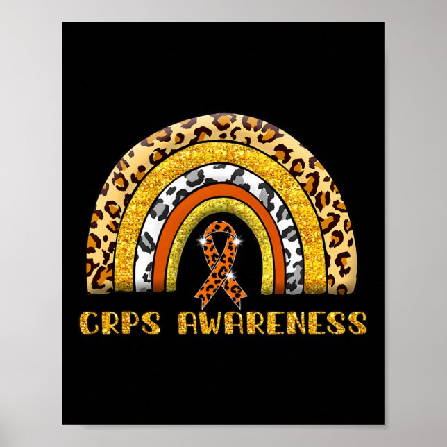 Leopard Rainbow Crps Warrior  Poster (Front)
