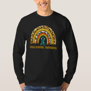 Leopard Rainbow Dysautonomia Warrior T-Shirt