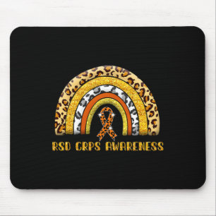 Leopard Rainbow Rsd Crps Warrior Mouse Mat