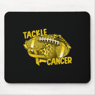 Leopard Rainbow Support Squad Childhood Cancer Awa Mouse Mat
