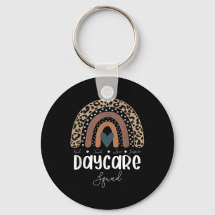 Leopard Rainbow Teacher Student, School Nanny Dayc Key Ring