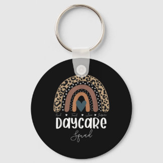 Leopard Rainbow Teacher Student, School Nanny Dayc Key Ring