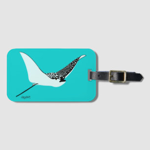 Leopard Ray Luggage Tag