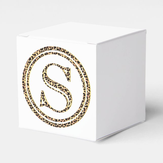 Leopard S Favour Box (Front Side)