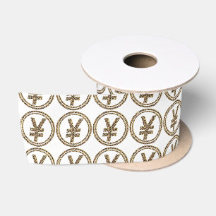 Leopard ¥ satin ribbon