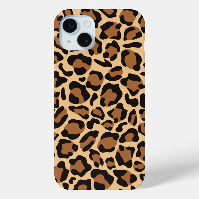 Leopard Seamless Pattern Case-Mate iPhone Case (Back)