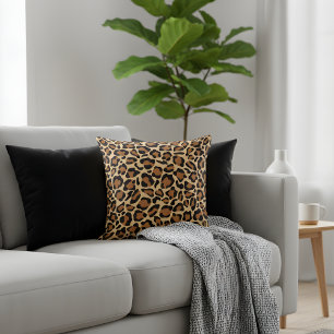 Leopard Seamless Pattern Cushion