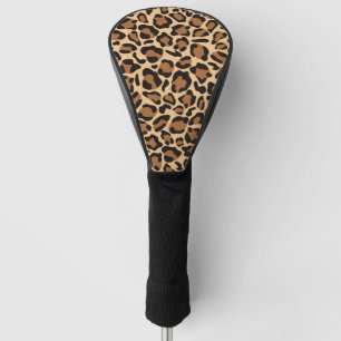 Leopard Seamless Pattern Golf Head Cover