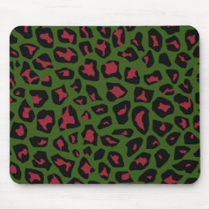 Leopard Seamless Pattern  Mouse Mat