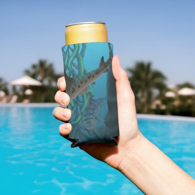 Leopard Shark can cooler (In Situ Pool)
