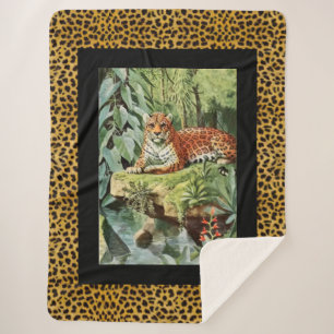 Leopard Sherpa Blanket