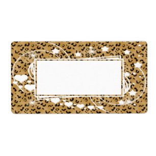 Leopard Shooting Hearts and Stars