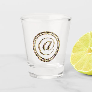 Leopard @ shot glass