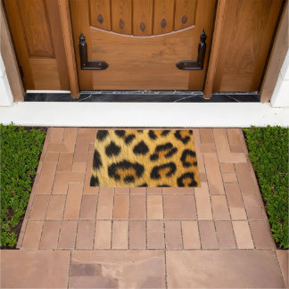 Leopard Skin Animal Print Doormat