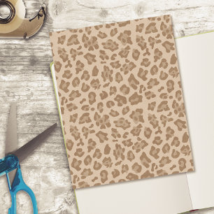 Leopard Skin Animal Print Scrapbook Cardstock