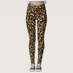 Leopard skin Animal Skin Print Leggings