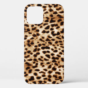 Leopard Skin, Authentic Wildlife Pattern. iPhone 12 Case