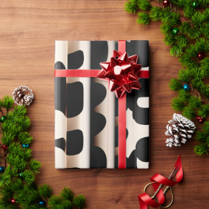 Leopard skin Beige Modern Pattern Wrapping Paper