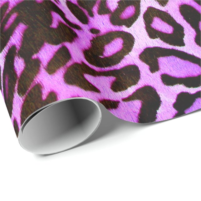 Leopard Skin C&D Image Options Wrapping Paper (Roll Corner)