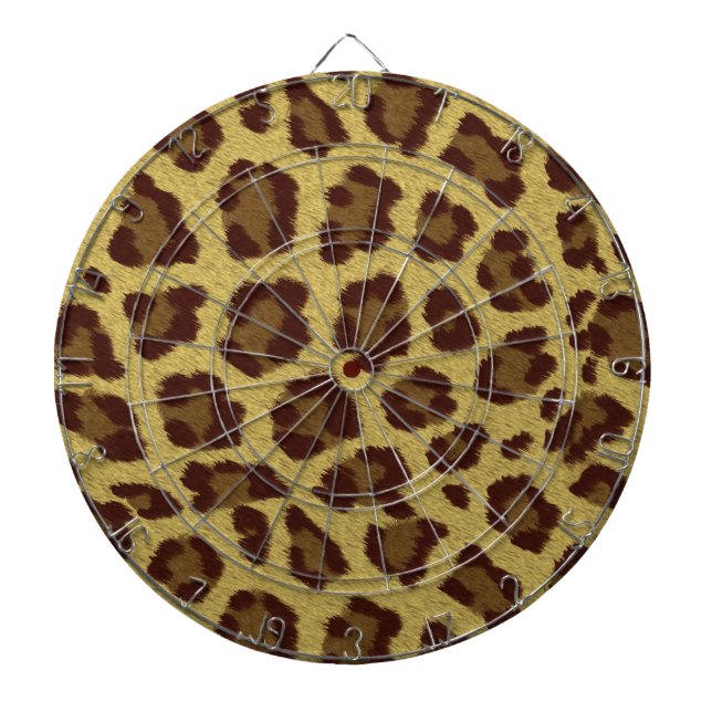 Leopard Skin Dartboard (Front)
