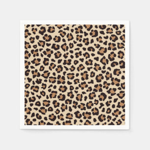Leopard Skin Fur Pattern Napkin